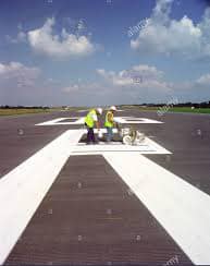 Message from the Alans - Runway Marking 1