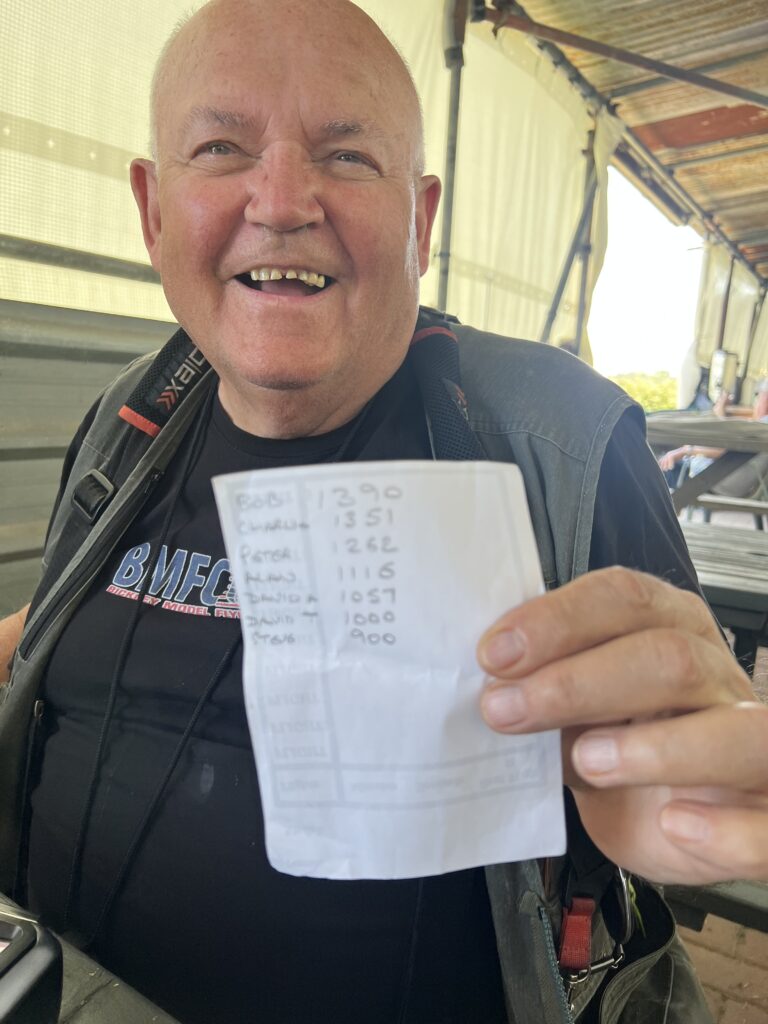 Your Chairman's report on the glider weekend. 2